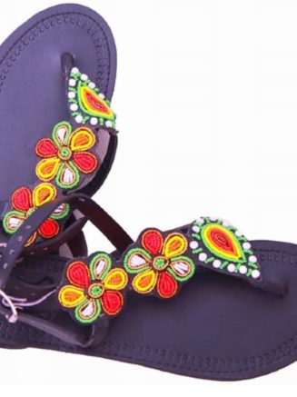 Blossom Beaded Sandals