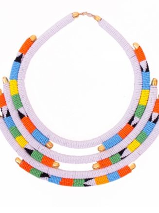 Pentasi Beaded Necklace