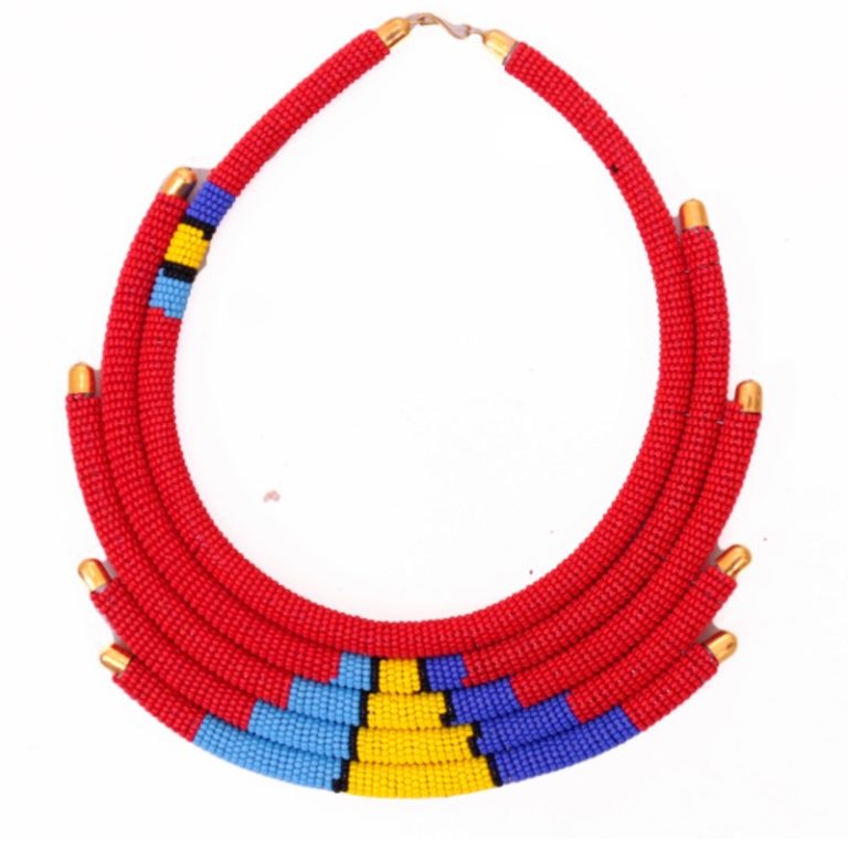 Maasai Beaded Necklace – 10pcs