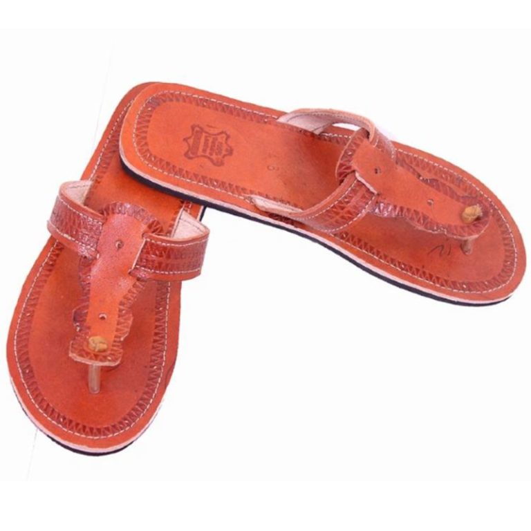 Slip Men Leather Sandals – 10