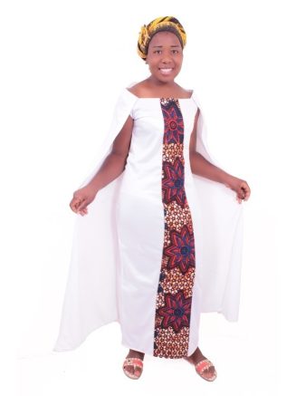 Shoulder-Fall Dress