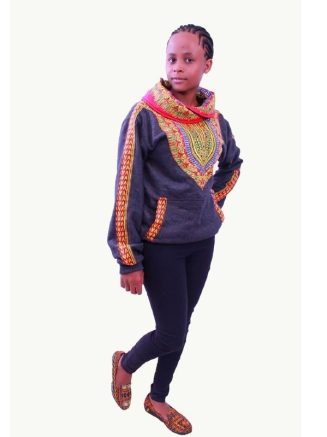 African Snoodie Flat Shoe Set