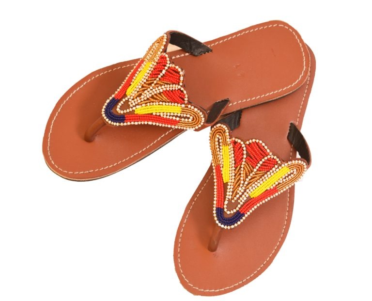 Butterfly Flower Maasai Sandals