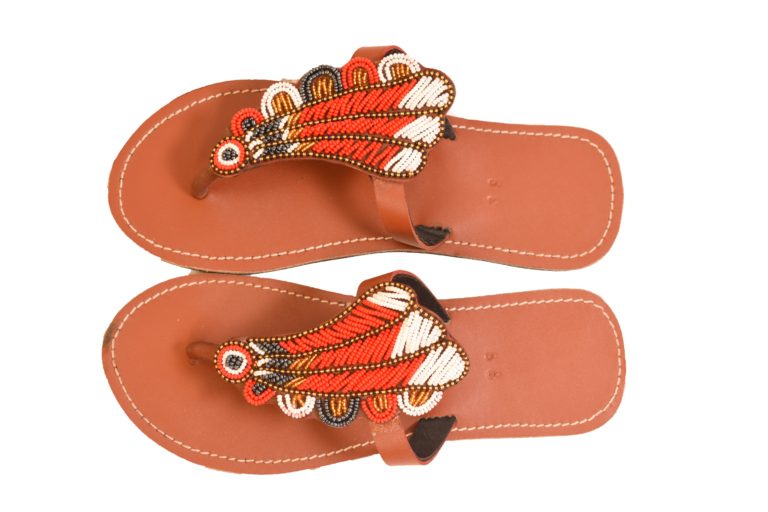 Fur Maasai Sandals | Sizes 36–42 | MOQ 10 pcs |