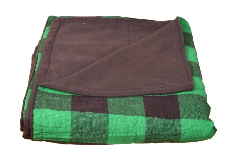 Green Boxed Maasai Blanket