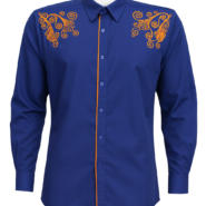 Bulk African Spiral Flower Shirts