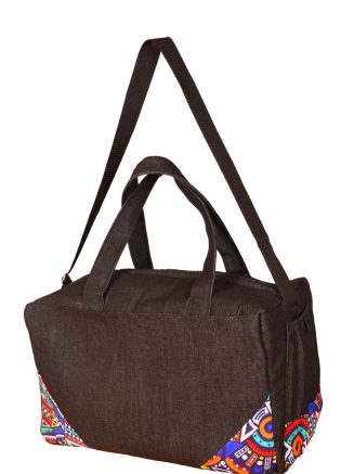 African-Inspired Denim Baby Bag – MOQ 10