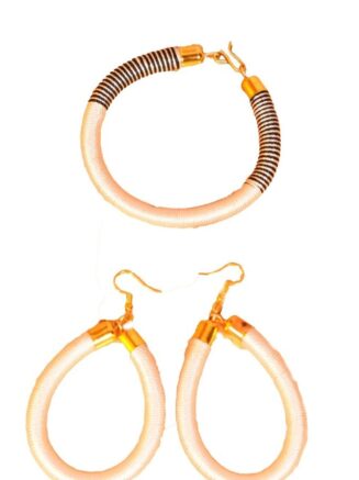 African Bracelet and Earring Set