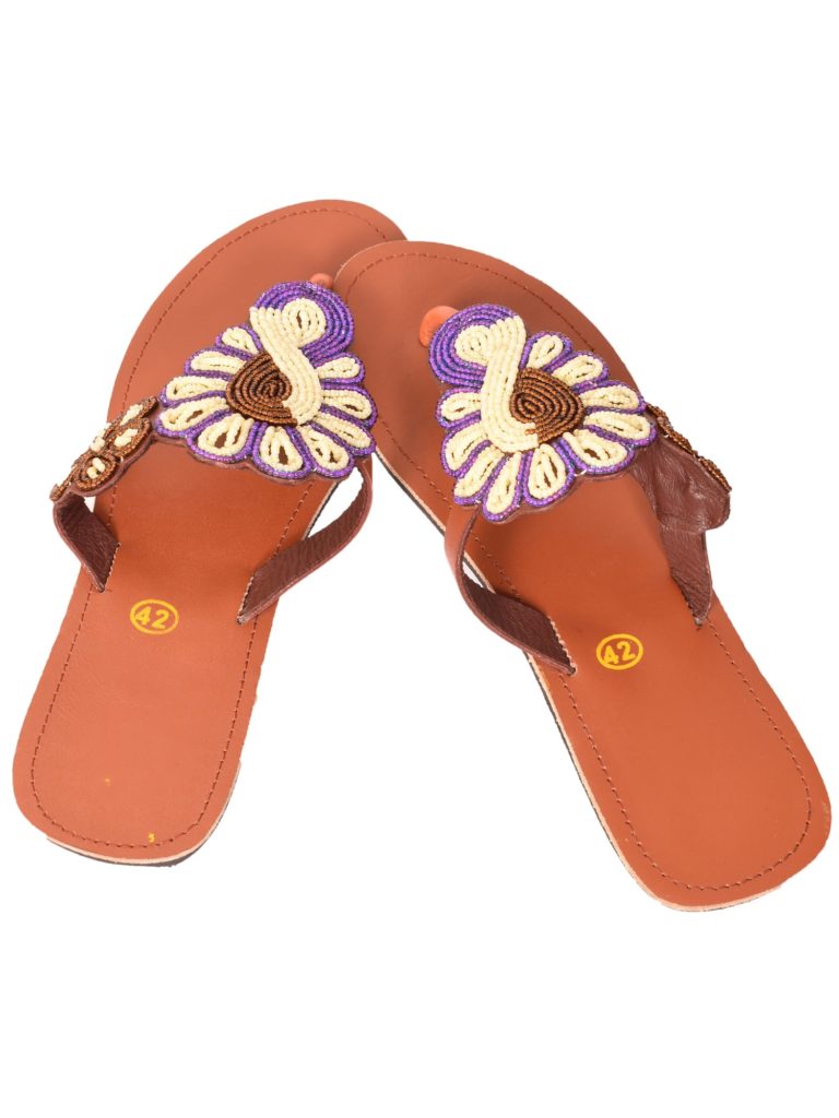 Eight Beaded Sandals