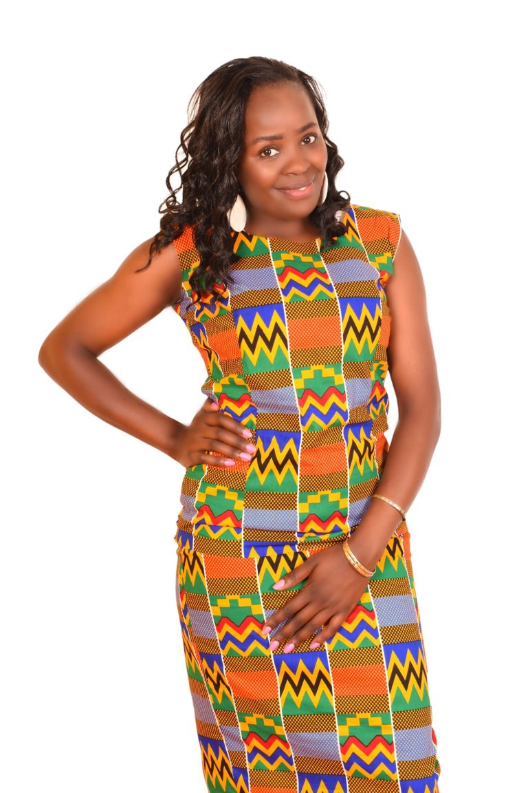 Sleeveless African Dress