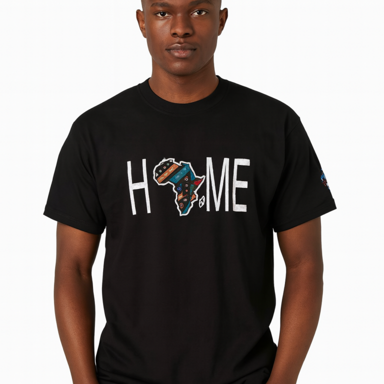 HOME Africa Map T-Shirts – 10pcs
