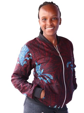 Kitenge  Bomber Jacket