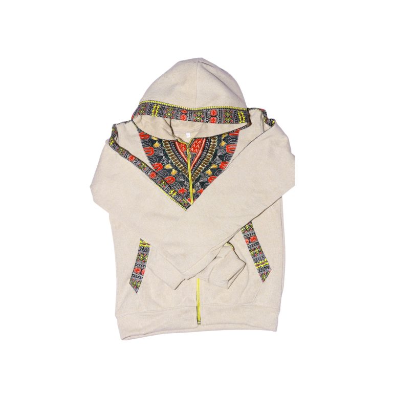 Dashiki Zip-Up Hoodies – 10pcs
