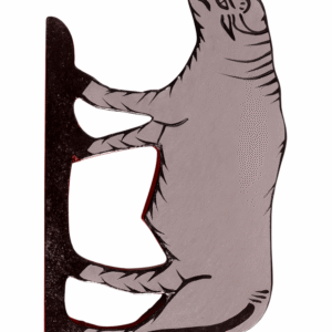 Buffalo Magnetic Fridge Sticker