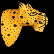 Cheetah magnetic fridge sticker