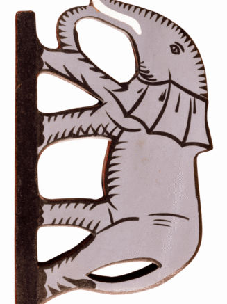 Elephant Magnetic Fridge Sticker
