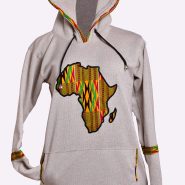 African Map Hoodie