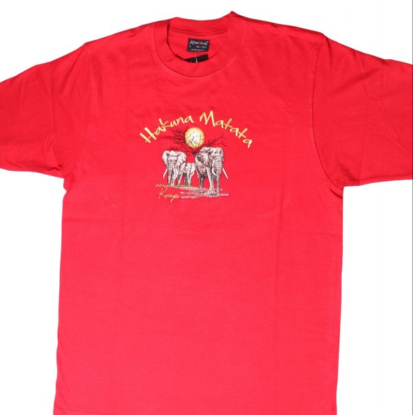 Hakuna Matata Red t-shirts