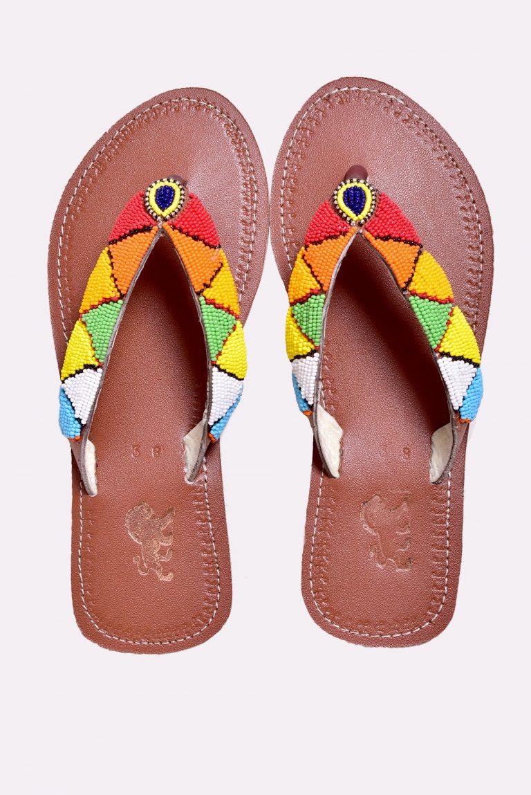 Flip-Flops Beaded Sandals – Wholesale-12pairs