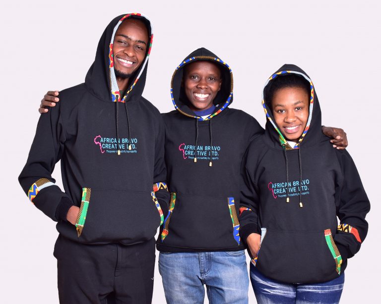 African Print Branded Hoodies – 10pcs