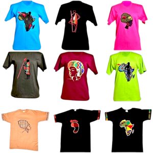 Wholesale African Print T-Shirts