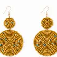 Beaded earrings 4