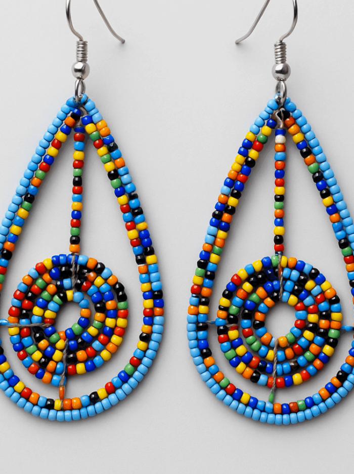 Beaded earrings 7