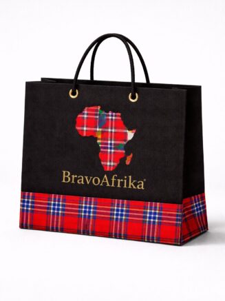 Custom Branded Maasai Canvas Shopping Bags