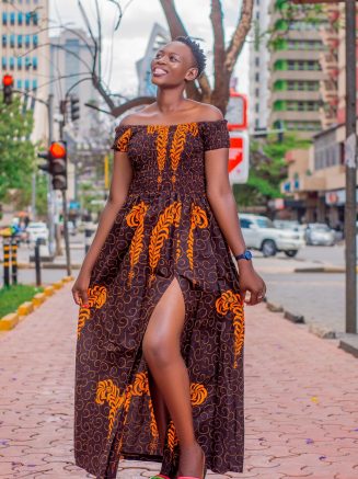 Kitenge Maxi Dress