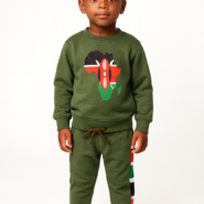 Wholesale African Print Kids Sweatsuits