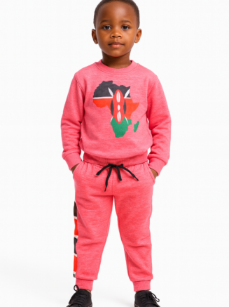 Wholesale African Print Kids Sweatsuits