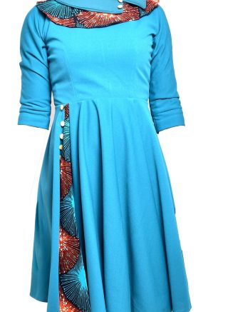 Kitenge midi dress