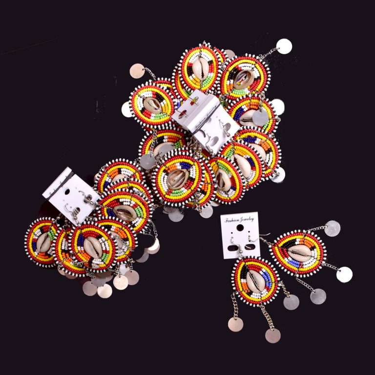Maasai Beaded Earrings – 100pcs