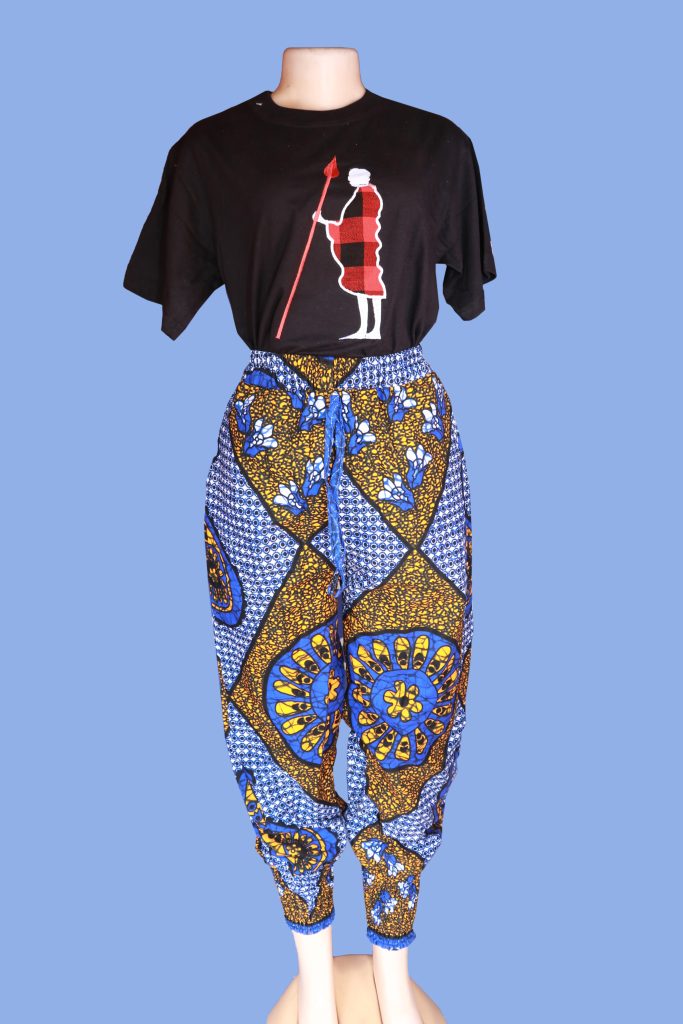 Blue Alladin Pants And A T Shirt Best African Designs African Bravo Creative 2890