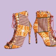 Kitenge Heels