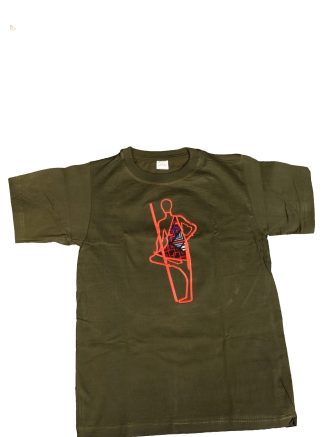 One Leg Maasai T-Shirt – Bold Culture in Every Thread