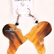 Africa-Shaped Horn Earrings