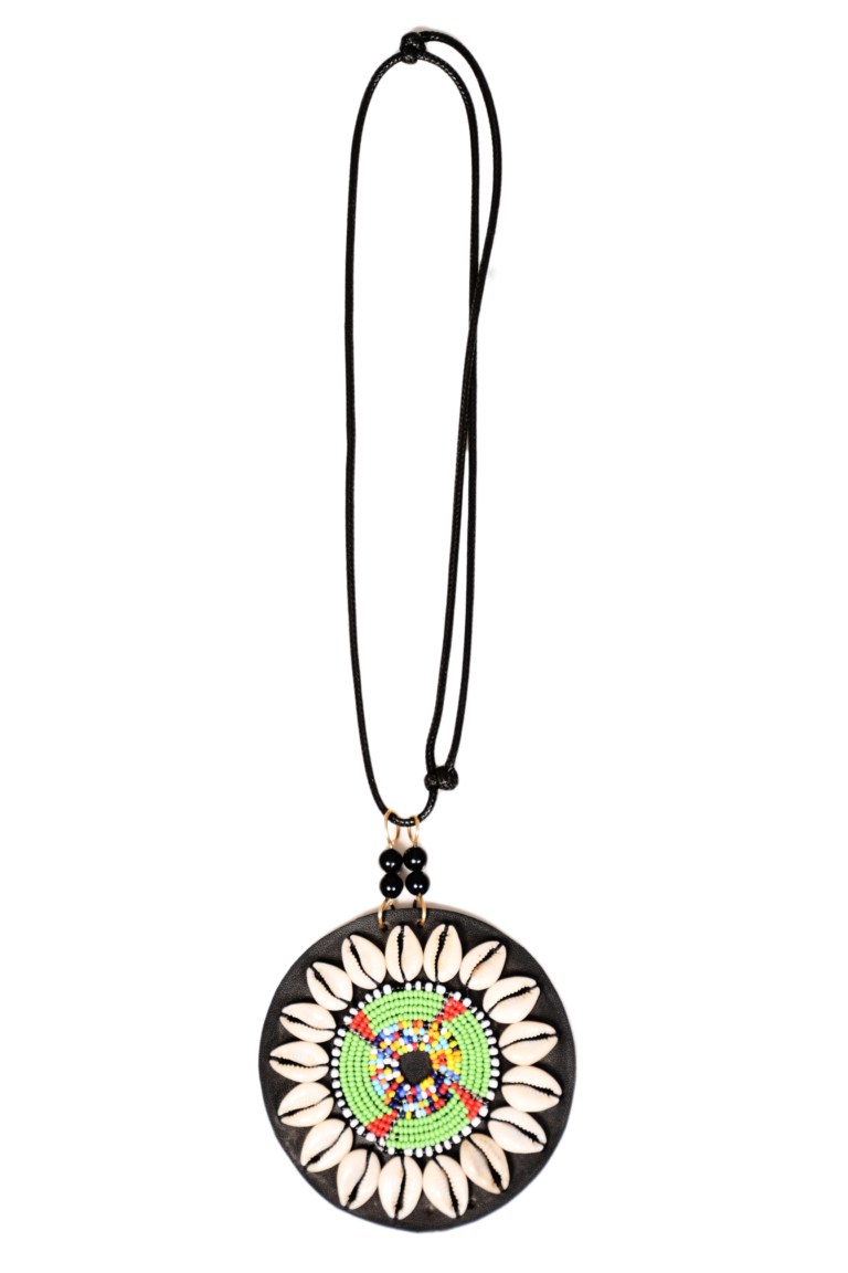 Cowrie Shell Spiral Necklace – 10pcs