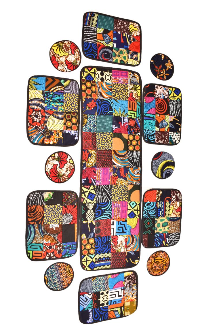 Patches Table Mat Ensemble