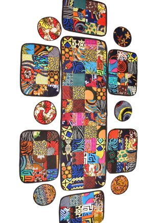 Patches Table Mat Ensemble