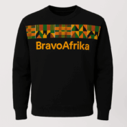 Custom African Print Sweatshirt-BK