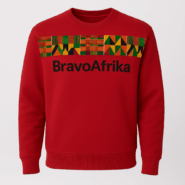 Custom African Print Sweatshirt-M