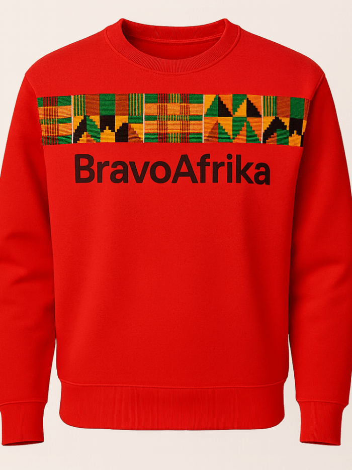 Custom African Print Sweatshirt-R