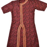 Maroon African Heritage Shirt