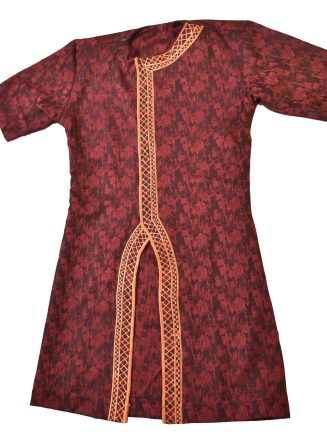 Maroon African Heritage Shirt