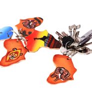 Africa-Shaped Keyholders