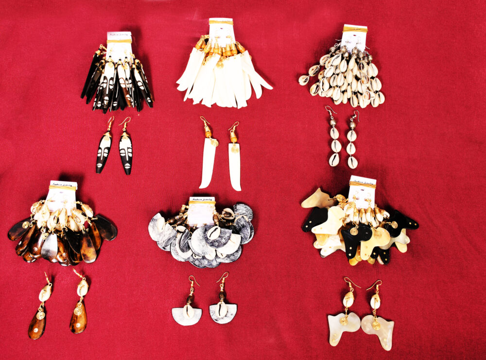 African earrings