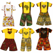 Kitenge Kids Fashion Set