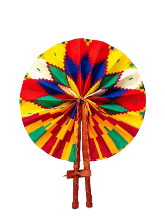 African Folding Hand Fans