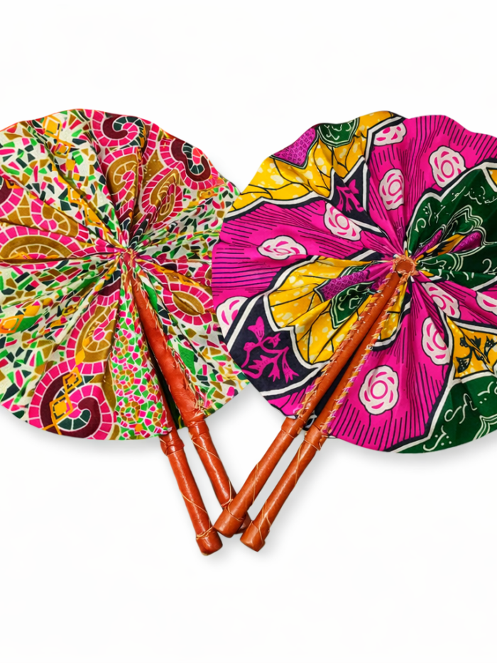 Wholesale African Print Folding Hand Fans Wholesale African Print Folding Hand Fans